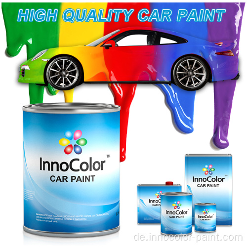 Gute Genauigkeit 1K Farbwagenfarbe für Refinish
